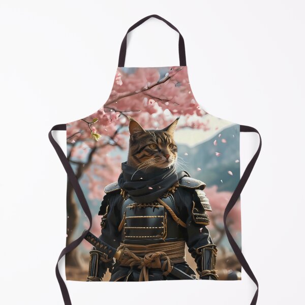Artikelvorschau, Anthropomorphe Samurai-Katze entworfen und verkauft von WalterGomes.