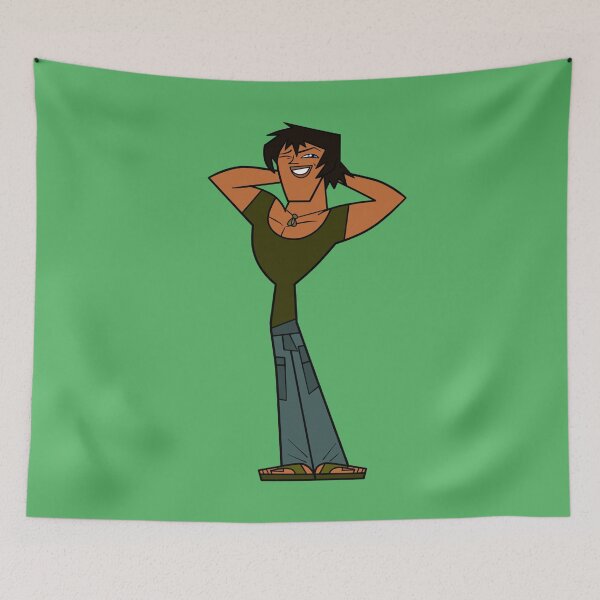 Item preview, Total Drama; Justin; Green designed and sold by Marco Bottiglieri.