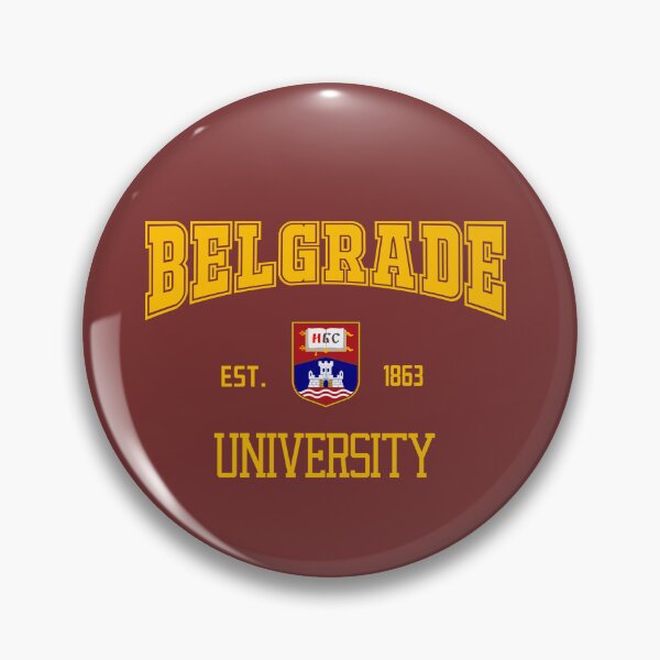 Artikelvorschau, Universität Belgrad entworfen und verkauft von SerwearStore.