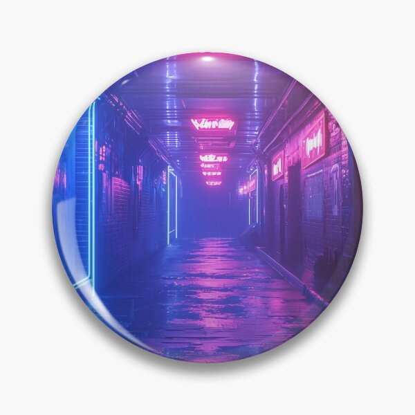Item preview, Neon Cyberpunk Tunnel designed and sold by KootenayDesigns.