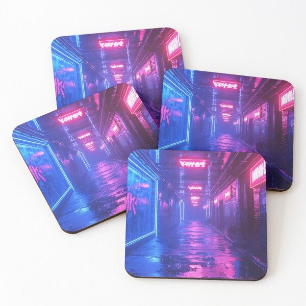 Item preview, Neon Cyberpunk Tunnel designed and sold by KootenayDesigns.