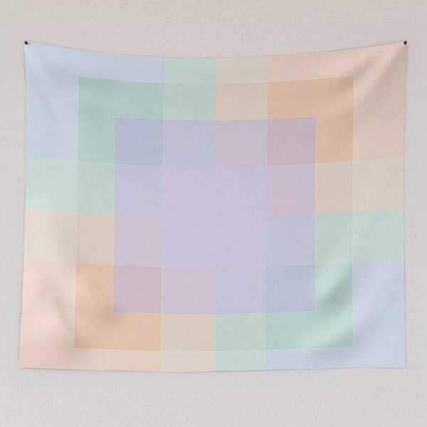 Item preview, Soft Abstraction: Pastel Rectangles designed and sold by Zeeshankhan1345.