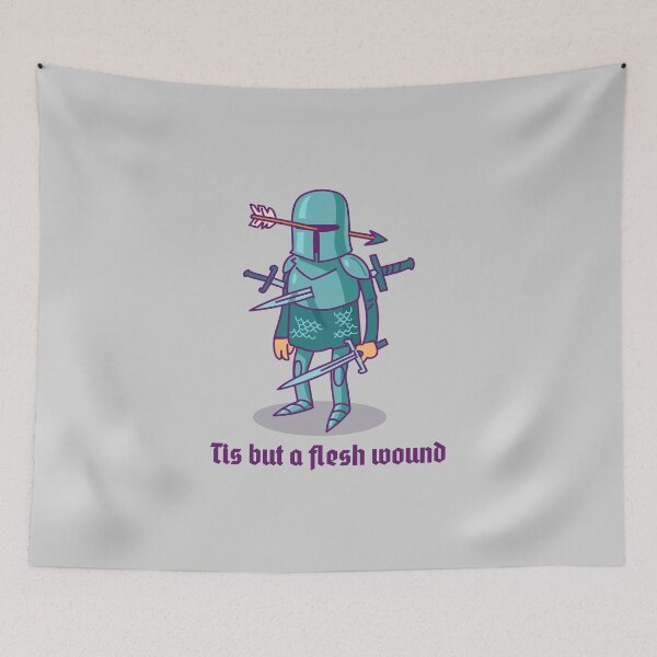 Item preview, Tis but a flesh wound designed and sold by Atenv5.