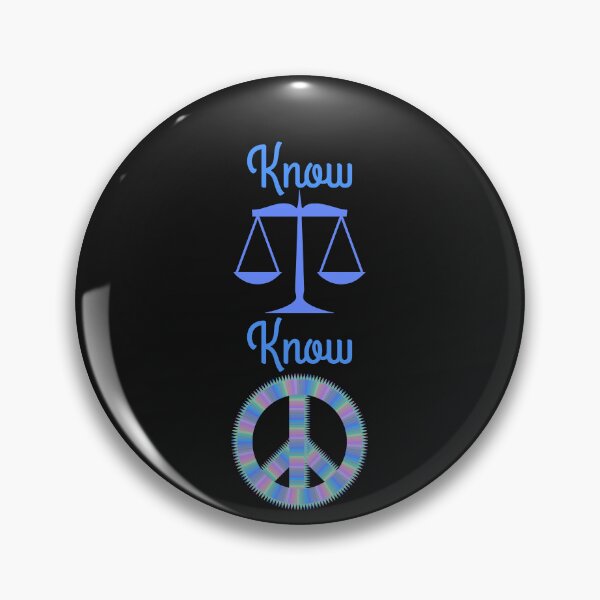 Item preview, Know Justice Know Peace designed and sold by KATKattalestv.