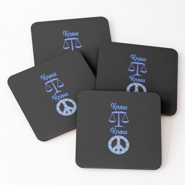 Item preview, Know Justice Know Peace designed and sold by KATKattalestv.
