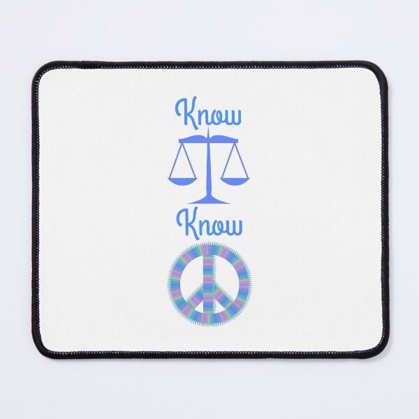 Item preview, Know Justice Know Peace designed and sold by KATKattalestv.