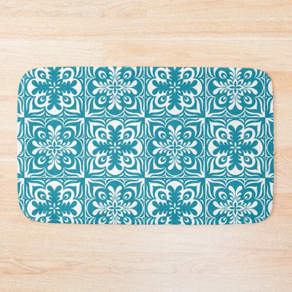 Item preview, Teal tile designed and sold by Phoebew03.