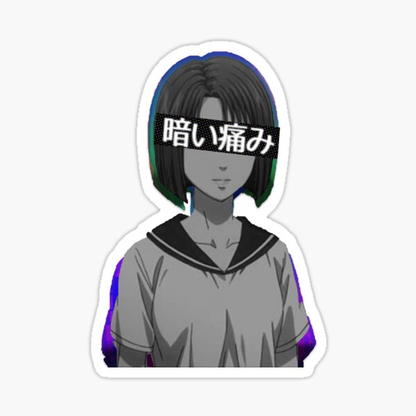 Mogi Natsuki Initial D Anime Sticker By Hardworks Redbubble 