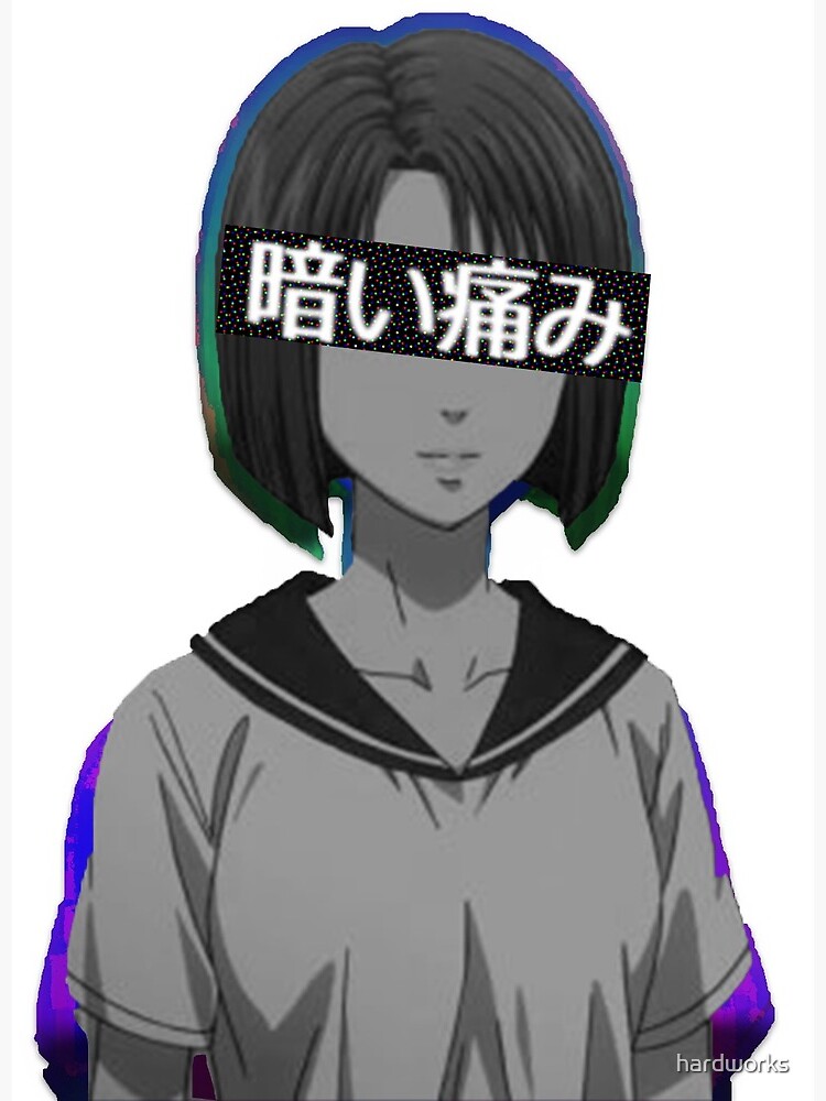 Mogi Natsuki Initial D Anime Greeting Card By Hardworks Redbubble