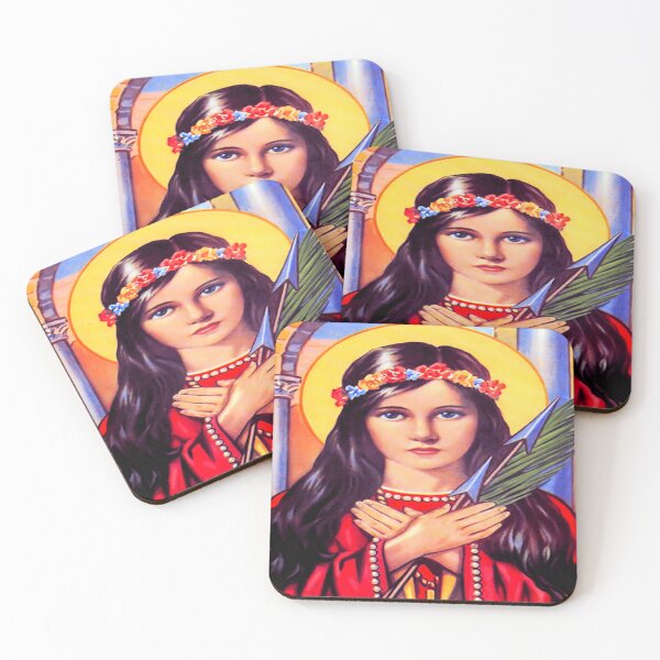Item preview, Saint Philomena designed and sold by LitanyLane.