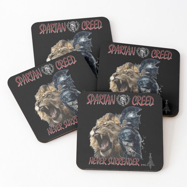Item preview, SPARTAN CREED: NEVER SURRENDER... designed and sold by MK-GRAPHICS2020.