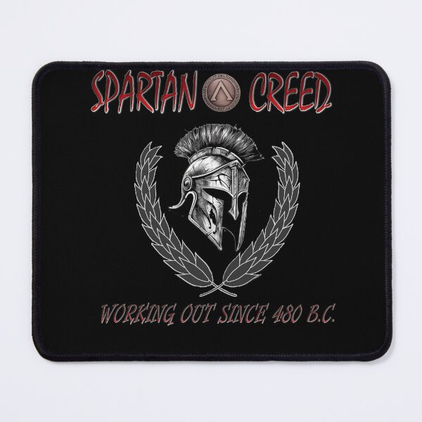 Item preview, SPARTAN CREED: WORKING OUT SINCE 480 B.C. designed and sold by MK-GRAPHICS2020.