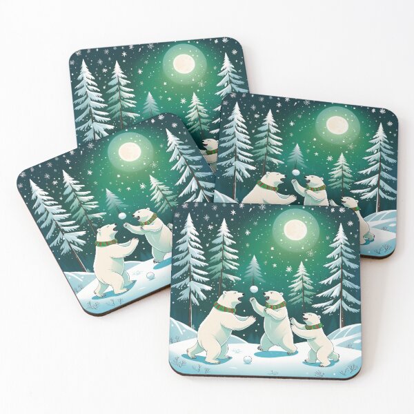 Item preview, Polar Bears At Play designed and sold by Chico2333.