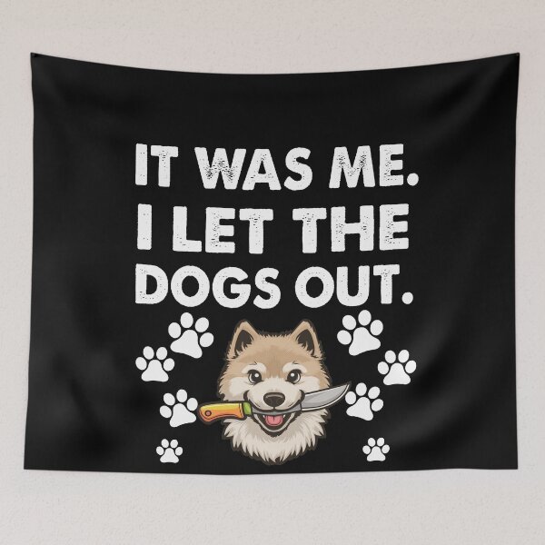 Item preview,  It Was Me I Let De Dogs Out - Splitz Lover And Owner  designed and sold by Smix Pixels.
