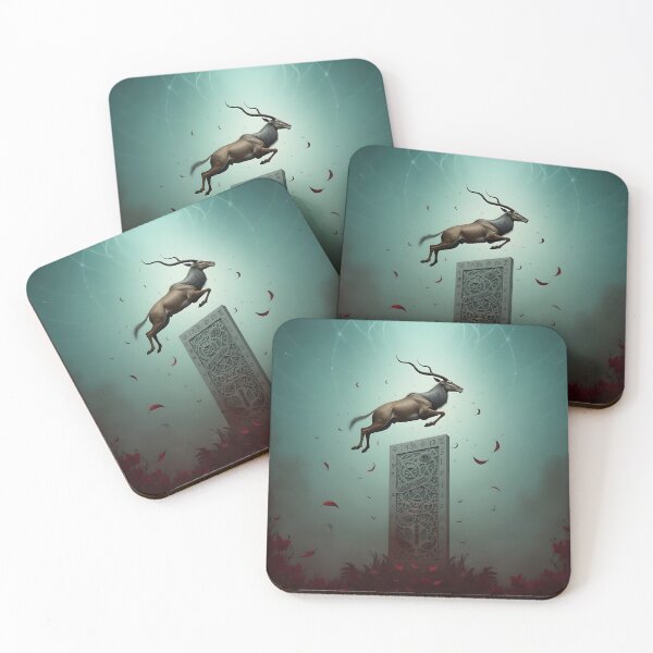 Item preview, Antelope Ascendant designed and sold by HabitableMoons.