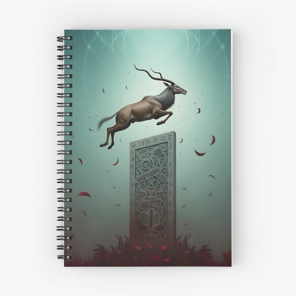 Item preview, Antelope Ascendant designed and sold by HabitableMoons.