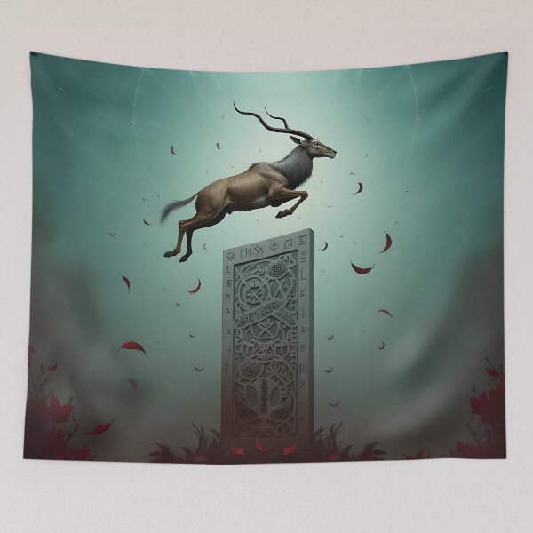 Item preview, Antelope Ascendant designed and sold by HabitableMoons.