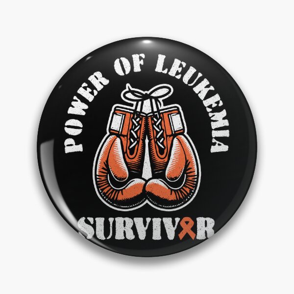Item preview, Power of Leukemia Survivor Vintage Boxing Gloves  designed and sold by TeeByDesignsCo®.