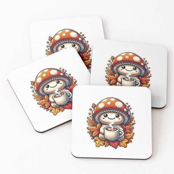 Item preview, Cozy Mushroom with Chocolate designed and sold by pixelpulsenyc.