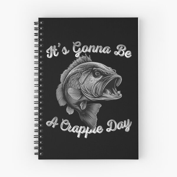 Item preview, It's Gonna Be A Crappie Day  - Angry Crappie Fish  designed and sold by Smix Pixels.