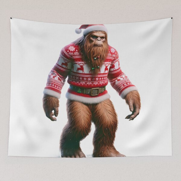 Item preview, Christmas Big Foot Yeti Sasquatch designed and sold by Travelcases.