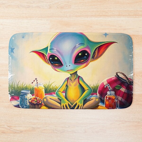 Item preview, Picnic alienígena designed and sold by MysticalSVK.