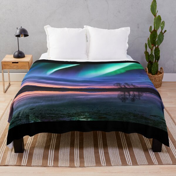 Item preview, Alaska Aurora Borealis - USA Denali Late Sunset designed and sold by Adam Gormley.