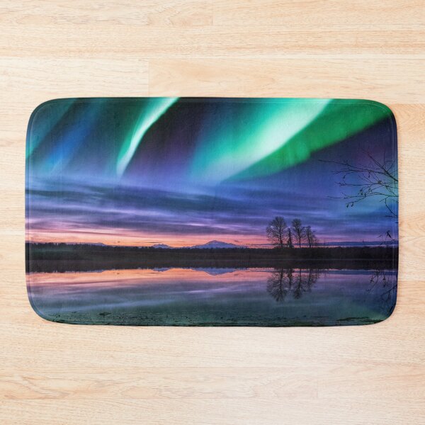 Item preview, Alaska Aurora Borealis - USA Denali Late Sunset designed and sold by Adam Gormley.