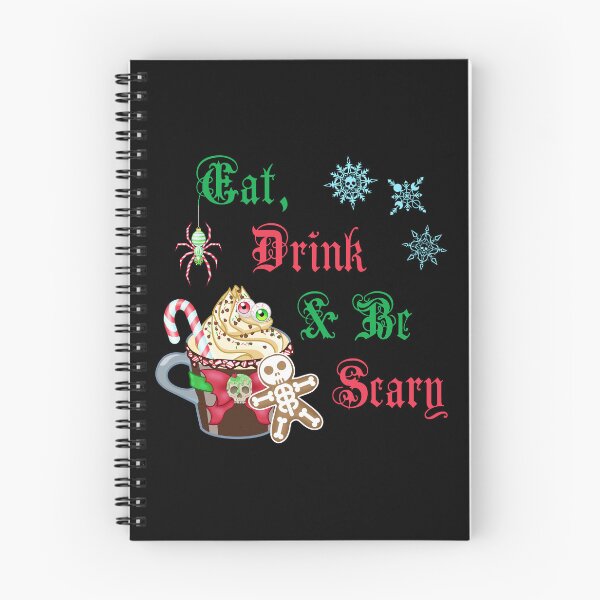Item preview, Eat, Drink & Be Scary (Hexmas) designed and sold by Miss Lunaria.