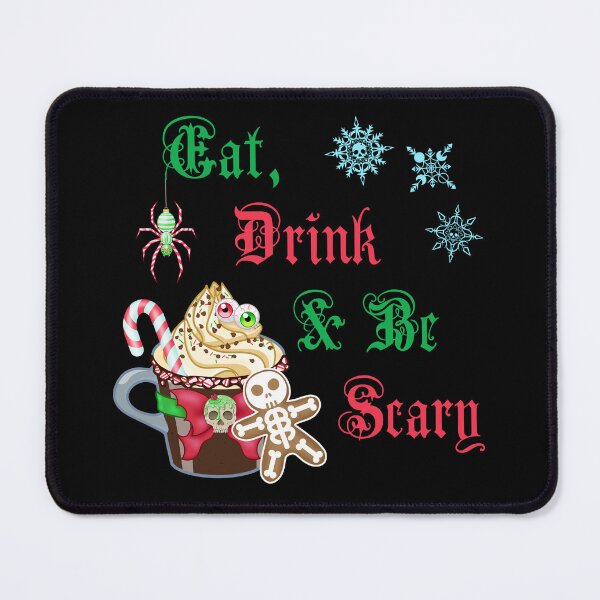Item preview, Eat, Drink & Be Scary (Hexmas) designed and sold by Miss Lunaria.