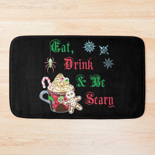Item preview, Eat, Drink & Be Scary (Hexmas) designed and sold by Miss Lunaria.