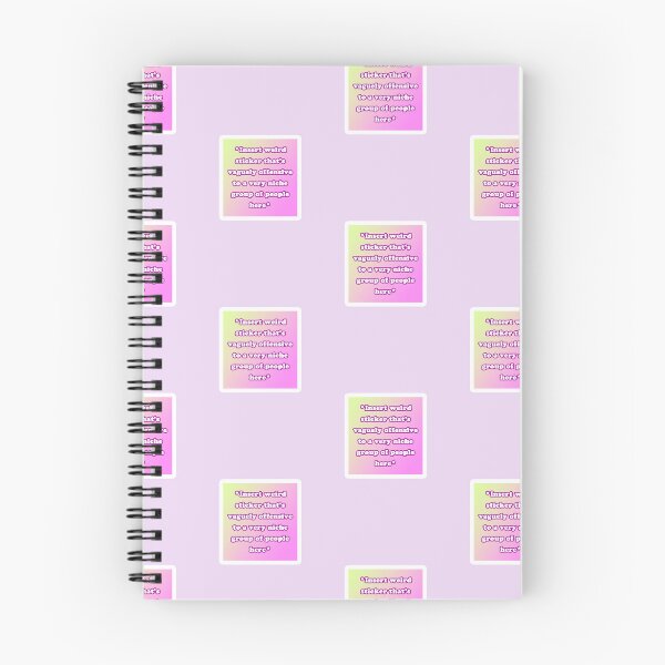Item preview, *Insert weird sticker that's vaguely offensive to a very niche group of people here* designed and sold by Syncsis.