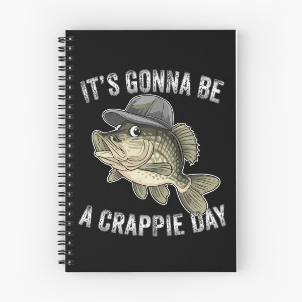 Item preview,  It's Gonna Be A Crappie Day  - Cool Crappie Fish Wearing Cap  designed and sold by Smix Pixels.