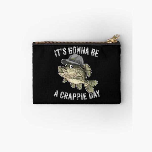 Item preview,  It's Gonna Be A Crappie Day  - Cool Crappie Fish Wearing Cap  designed and sold by Smix Pixels.