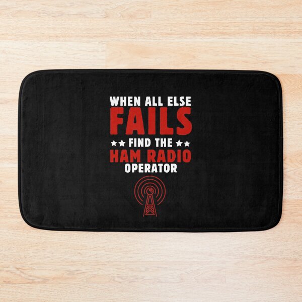 Item preview, When else Fails Find the Ham Radio Operator Funny Amateur Radio Fan designed and sold by MouDantArts.