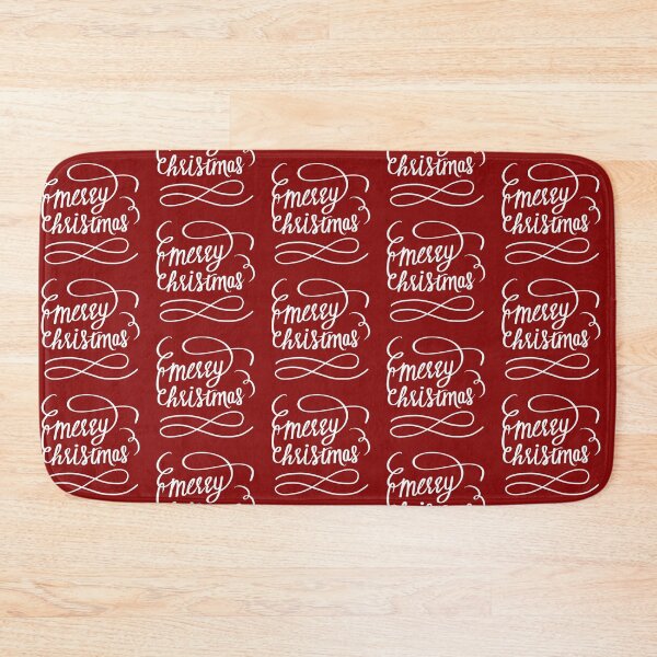 Item preview, Elegant Modern Merry Christmas Hand Lettering Calligraphy Christmas Holiday Celebration designed and sold by wenjunior.