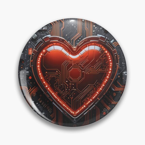 Item preview, Motherboard with glowing heart. designed and sold by Luggnagg.