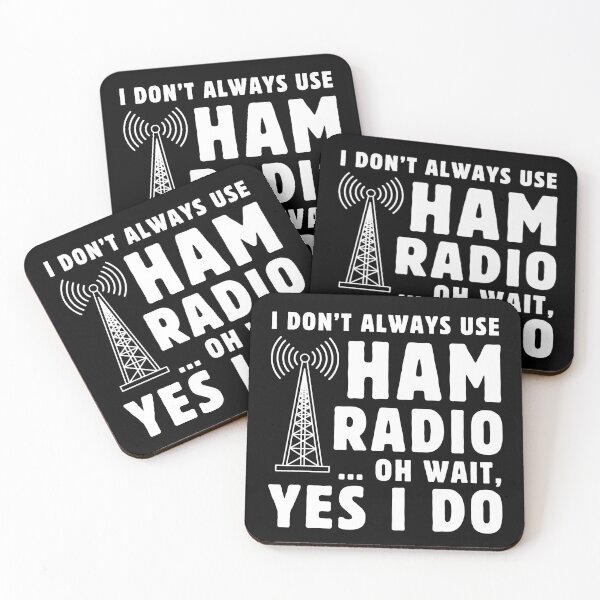 Item preview, I don't always use Ham Radio oh wait yes i do Ham Radio Operator lover Father's Day designed and sold by MouDantArts.