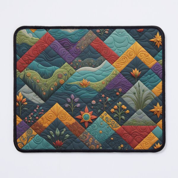 Item preview, Colorful Quilting Pattren - Quilting Lover - Funny Quilter designed and sold by Wiss2Arts.