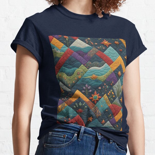Item preview, Colorful Quilting Pattren - Quilting Lover - Funny Quilter designed and sold by Wiss2Arts.
