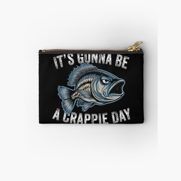 Item preview, It's Gonna Be A Crappie Day  - Angry Crappie Fish  designed and sold by Smix Pixels.
