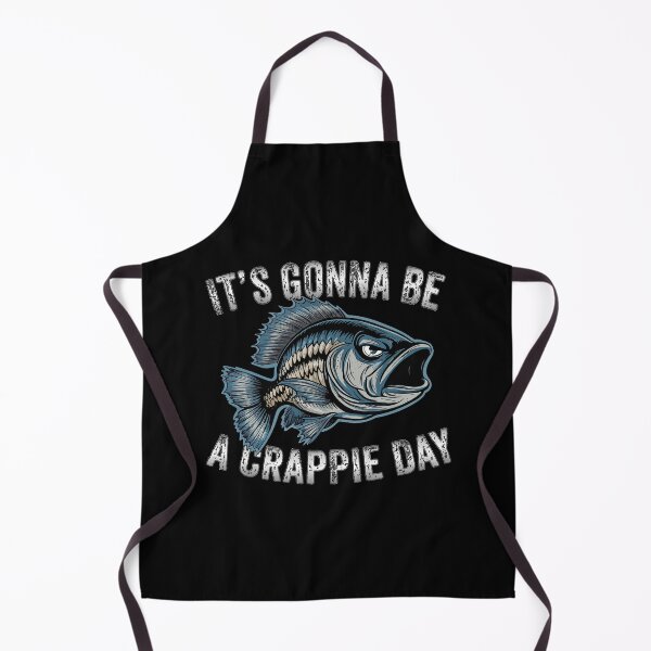 Item preview, It's Gonna Be A Crappie Day - Angry Crappie Fish designed and sold by Smix Pixels.