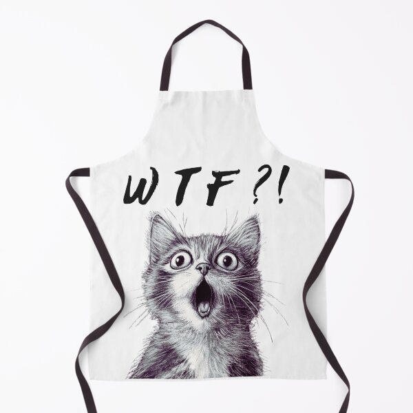 Item preview, WASN'T THAT FUNNY ( WTF ) : Shocked Cat Chronicles designed and sold by oakzter.