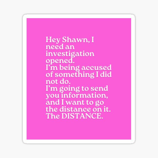 Lisa Barlow Wants To Go The Distance Sticker