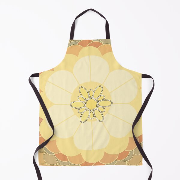 Item preview, Floral Mandala in Cream and Gold Tones designed and sold by GAP90.