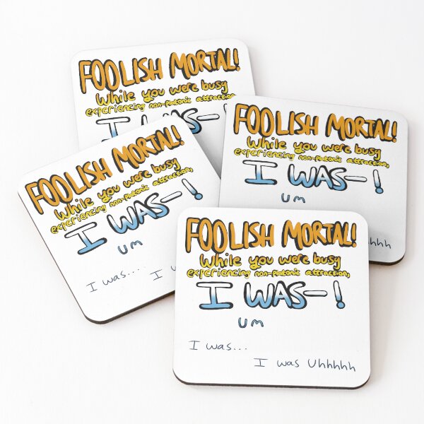 Item preview, foolish mortal!  designed and sold by WashyNebulae.