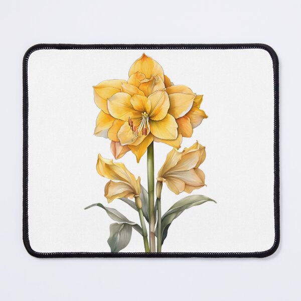 Item preview, Yellow Amaryllis designed and sold by HOMETOWN86.