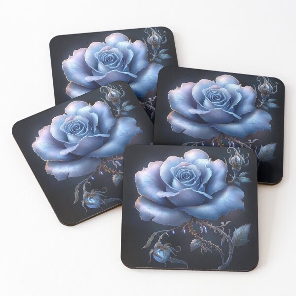 Item preview, Enchanted Blue Rose designed and sold by bloorose.