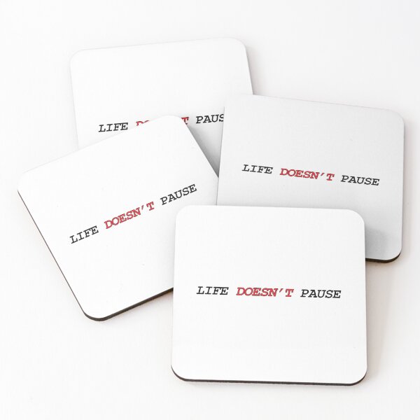 Item preview, Life doesn't Pause. designed and sold by Positive Mindzet!.