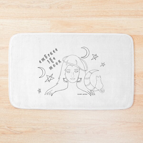 Item preview, Embrace The Moon - Oopsalot Goddess Mantra designed and sold by Oopsalittle.